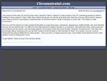 Tablet Screenshot of circumstraint.com
